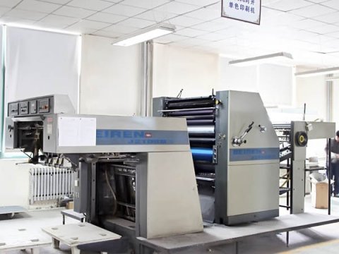 印刷设备展示-单色胶印机