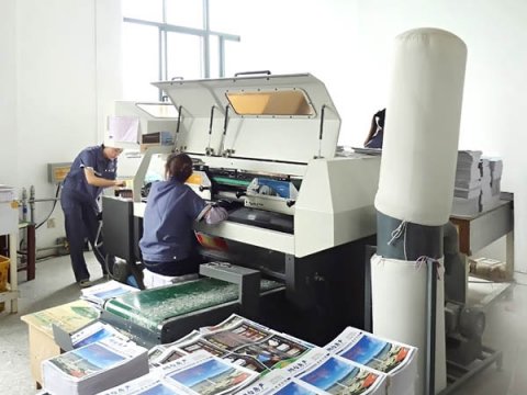 印刷设备展示-书刊胶订机